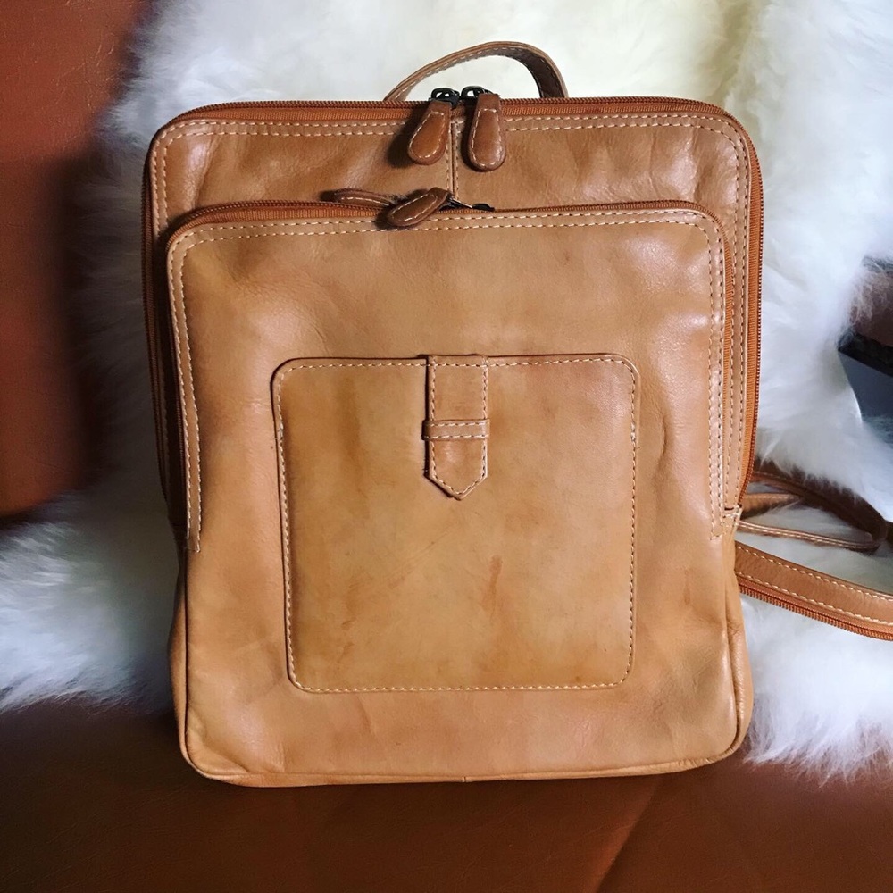 Leather Backpack
